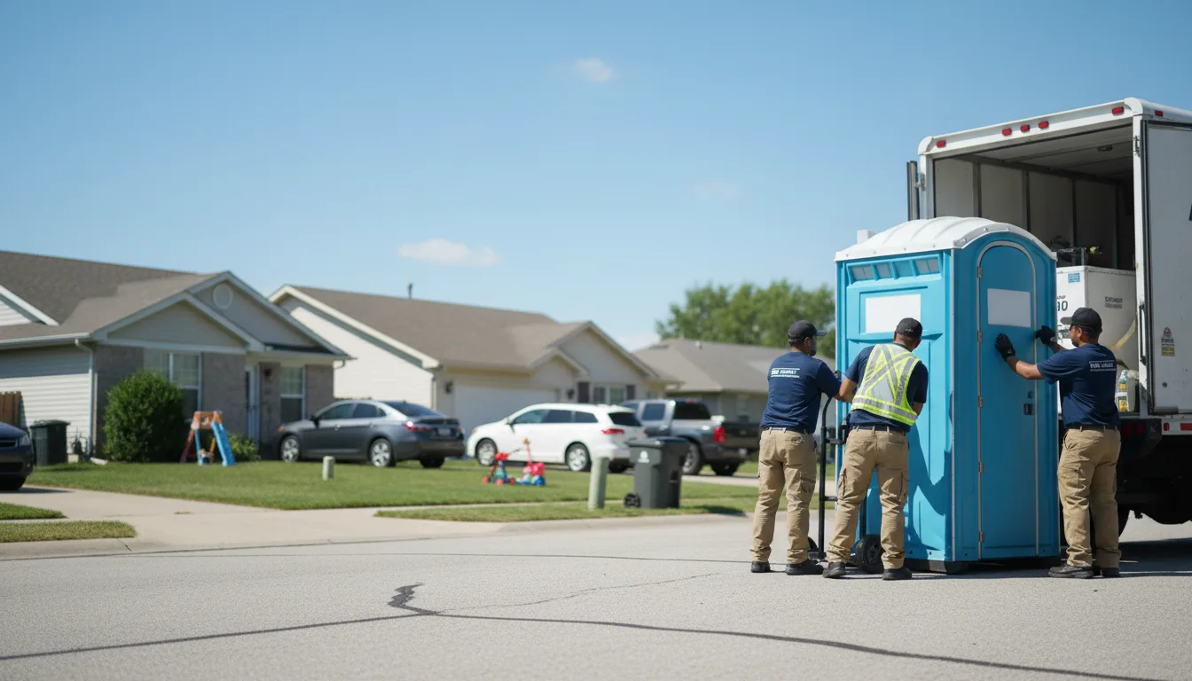 Standard Porta Potty Rentals in Illinois near me